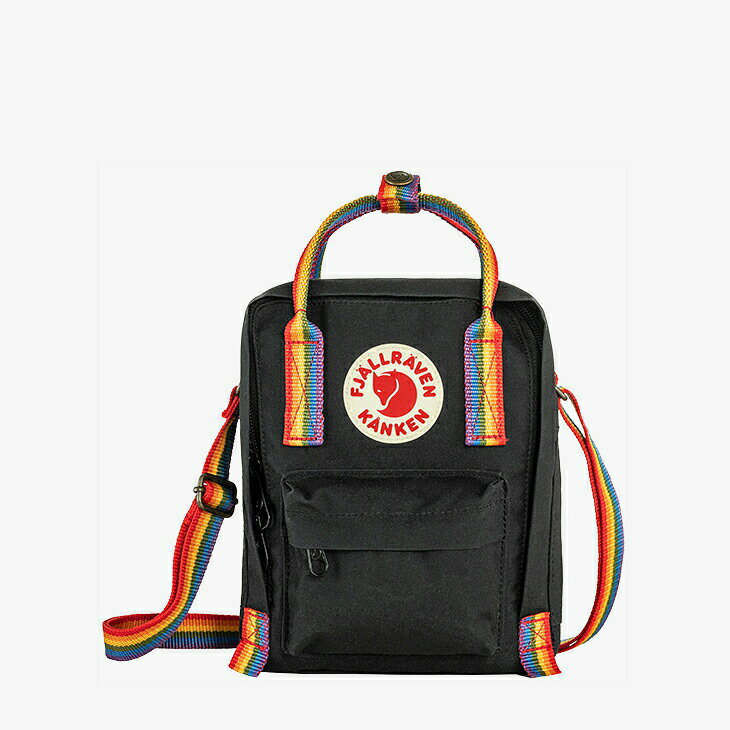 ・FJALLRAVEN｜Kanken Sling Rainbow Pattern/ フェールラーベン/カンケン スリング レインボー パターン/ブラック #の商品画像 2