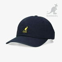 カンゴール ・KANGOL｜Washed Baseball Cap/ カンゴール/ウォッシュド ベースボール キャップ/ネイビー #