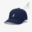 カンゴール ＊KANGOL｜Washed Baseball Cap/ カンゴール/ウォッシュド ベースボール キャップ/スターリーブルー #