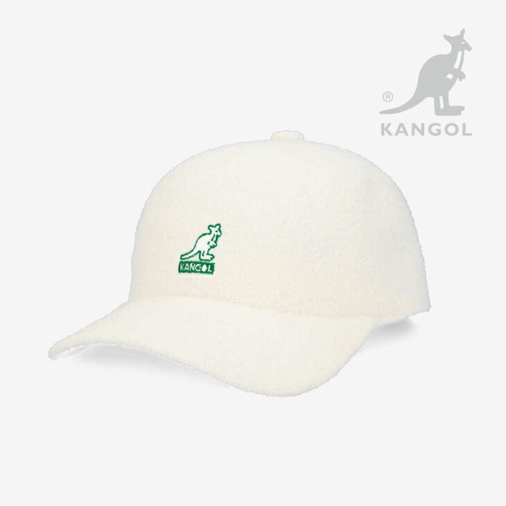 ＊KANGOL｜Bermuda Elastic Spacecap/ カンゴール/バミューダ エラスティック スペースキャップ/ホワイト #