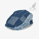 カンゴール ＊KANGOL｜Denim Mashup Hunting/ カンゴール/デニム マッシュアップ ハンティング/ミディアムブルー #