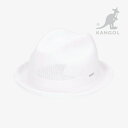 ＊KANGOL｜Tropic Player Hat/ カンゴール/トロピック プレーヤー ハット/ホワイト #