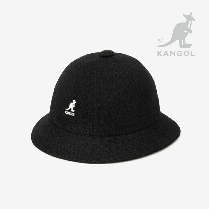 ＊KANGOL｜Tropic Ventair Snipe Hat/ カンゴール/トロピック ベントエア スナイプ ベルハット/ブラック