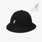 ＊KANGOL｜Tropic Ventair Snipe Hat/ カンゴール/トロピック ベントエア スナイプ ベルハット/ブラック #