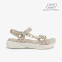 ＊SKECHERS｜W On-The-Go 600 Sheen/ スケッチャーズ/オンザゴー シーン メタリック/シャンパン #