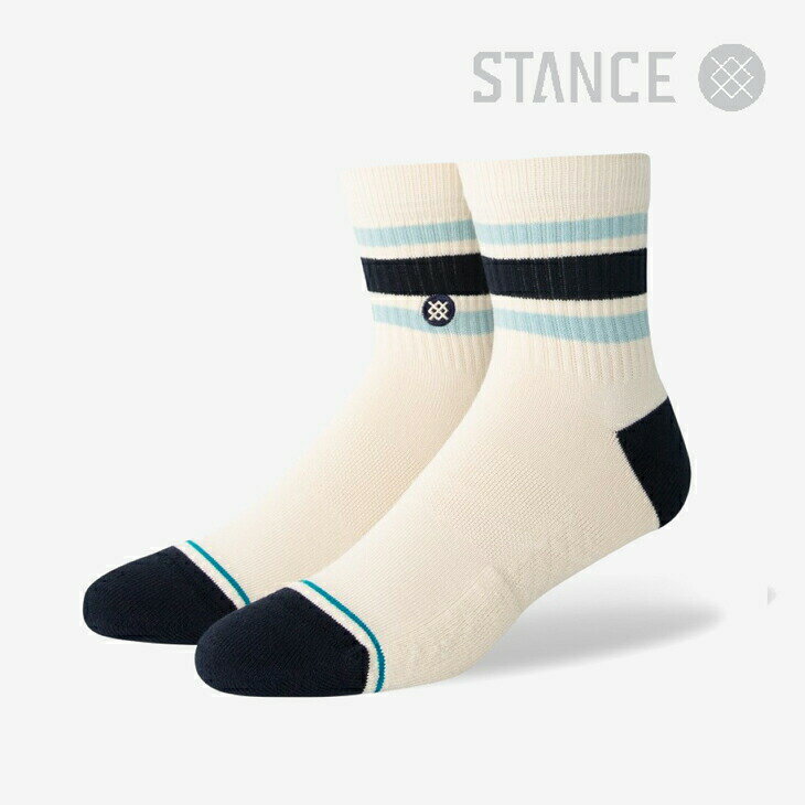 ・STANCE｜Boyd Quarter Socks/ スタンス/ボイド クォーター ソックス/ビンテージホワイト #