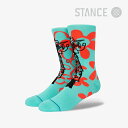 STANCE｜Surf Check Disney By Russ Pope Socks/ スタンス/サーフ チェック ディズニー ラス ポープ ソックス/ブルー