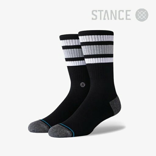 ・STANCE|Boyd ST Socks/ スタンス/ボイド ストライプ ソックス/ブラック # ・STANCE|Boyd ST Socks/ スタンス/ボイド ストライプ ソックス/ブラック #
