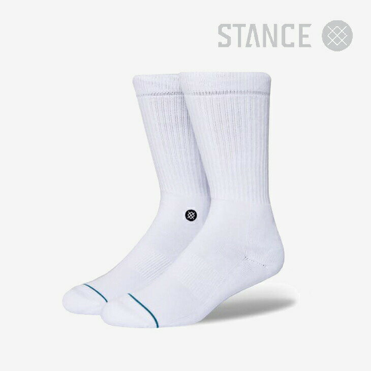 樂天商城 - ：STANCE｜Icon Socks/ スタンス/アイコン ソックス/ホワイトxブラック #