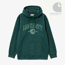 ・CARHARTT WIP｜Hooded Coin Sweatshirt/ カーハート/フーデッド コイン スウェットシャツ/ボタニックxアクアグリーン #