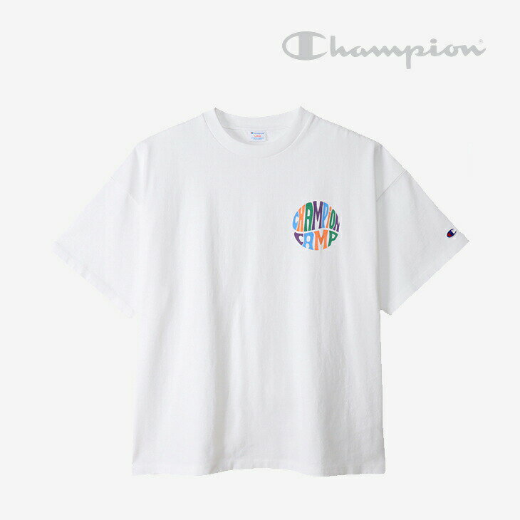 ＊CHAMPION｜Heavyweight USA Cotton SS T-Shirt Camp/ チャンピオン/ヘビーウェイト ショートスリーブ Tシャツ キャンプ/ホワイト #