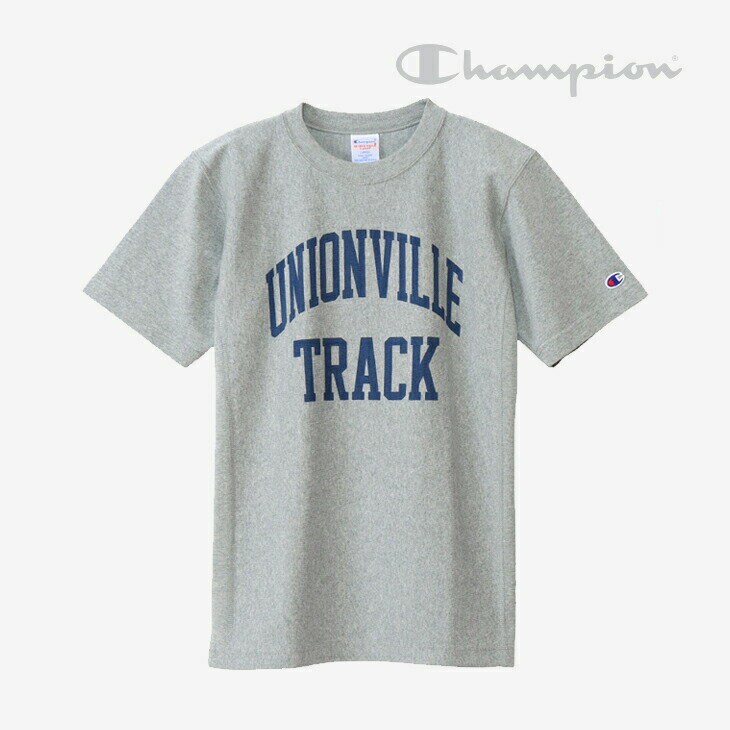 ＊CHAMPION｜Reverse Weave SS T-Shirt Unionvile/ チャンピオン/リバース ウィーブ ショートスリーブ Tシャツ ユニオンビル/オックスフォードグレー