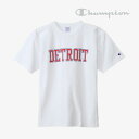 ＊CHAMPION｜Reverse Weave SS T-Shirt Detroit/ チャンピオン/リバース ウィーブ ショートスリーブ Tシャツ デトロイト/ホワイト