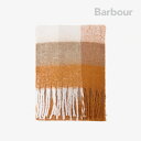 ・BARBOUR|W Marie Scarf Block Check Twisted Tassell/ バブアー/マリー スカーフ ブロック チェック ツイスト...