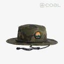 *COAL|The Seymour Waxed Canvas Boonie Hat/ コール/シーモア ワックスド キャンバス ブーニー ハット/カモ #