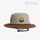 *COAL|The Seymour Waxed Canvas Boonie Hat/ コール/シーモア ワックスド キャンバス ブーニー ハット/ライトブラウン...