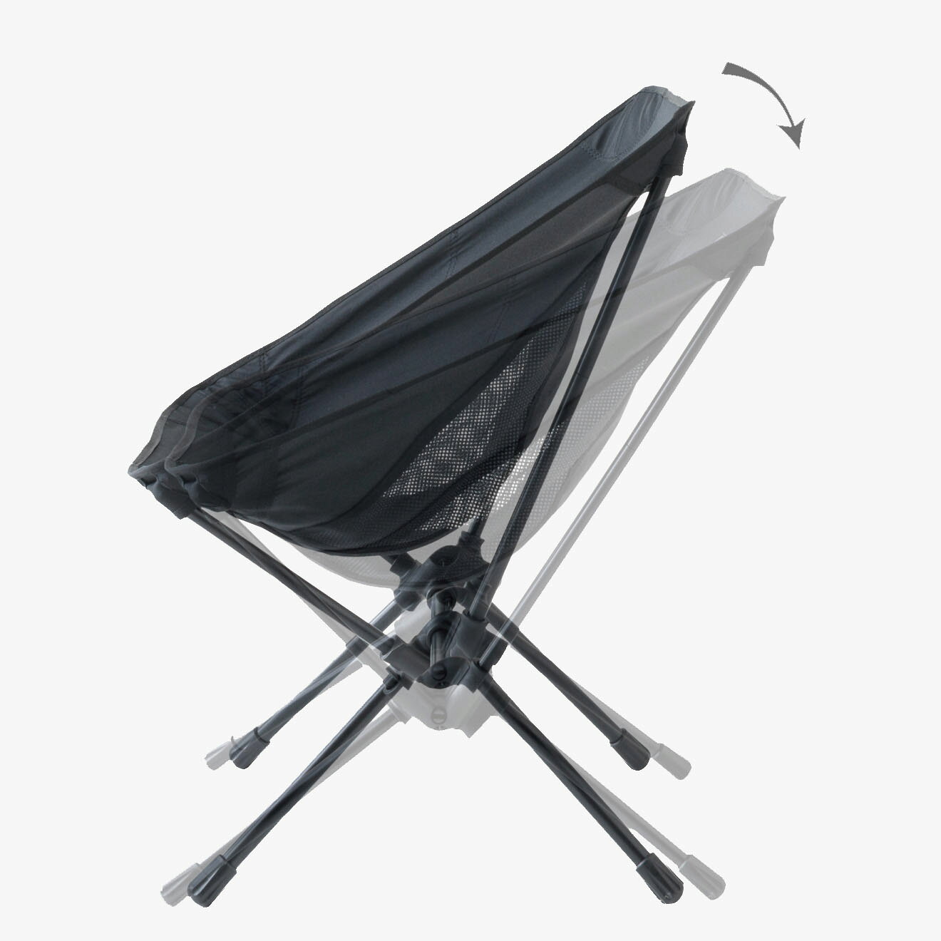 ：OGAWA｜Two Angle Chair S Mesh/ オガワ/ツー アングル チェア メッシュ/ブラック # go-on-10015712 GO ON サンプル画像2