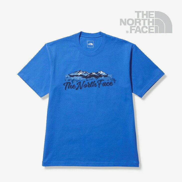 ＊THE NORTH FACE｜SS Nature T-Shirt/ ノース フェイス/ショートスリーブ ネイチャー Tシャツ/スーパーソニックブルー #