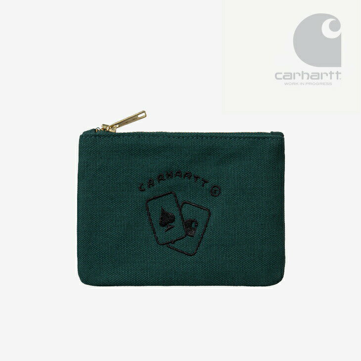 *CARHARTT WIP|New Frontier Zip Wallet/ カーハート/ニュー フロンティア ジップ ウォレット/ボタニックxブラック #