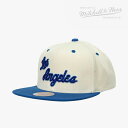 MITCHELL NESS｜NBA Sail 2 Tone Snapback HWC Lakers/ ミッチェルアンドネス/セイル ツートーン スナップバック クラシック レイカーズ/オフホワイト