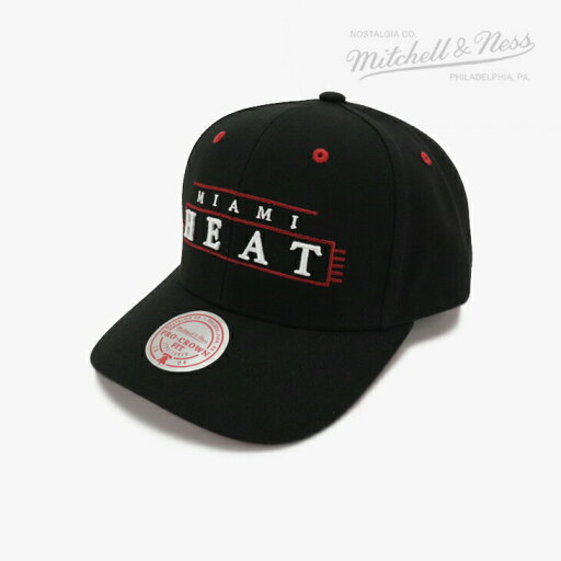 *MITCHELL&NESS|NBA Team Lofi Pro Snapback Heat/ ミッチェルアンドネス/チーム ローファイ プロ スナップバック ヒート/ブラック # *MITCHELL&NESS|NBA Team Lofi Pro Snapback Heat/ ミッチェルアンドネス/チーム ローファイ プロ スナップバック ヒート/ブラック #