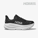 ・HOKA ONE ONE|Bondi 9/ ホカ オネ オネ/ボンダイ ロードランニング/ブラックxホワイト #