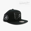・MITCHELL&NESS|NHL Evergreen Black White Snapback Cap Flyers/ ミッチェルアンドネス/エバーグリーン...