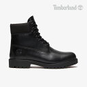 ・TIMBERLAND|Heritage 6inch WP Boot Full Grain Leather/ ティンバーランド/ヘリテージ 6インチ ウォーター プルーフ フル グレイン レザー/ブラックアウトx #