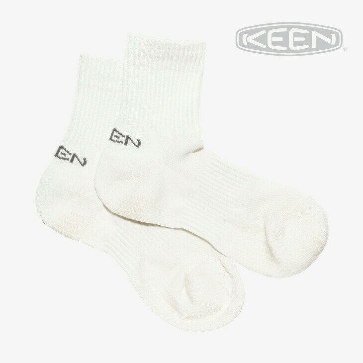 ・KEEN｜Wa-Shi Socks Quarter/ キーン/ワシ ソックス クォーター/ホワイト #