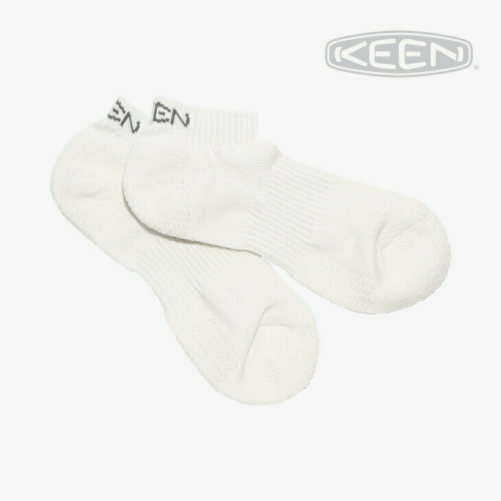 ・KEEN｜Wa-Shi Socks Lo-Cut/ キーン/ワシ ソックス ローカット/ホワイト #