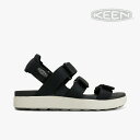 ・{特典MK付} KEEN｜W Elle Strappy/ キーン/エル ストラッピー/ブラック×べーパー #