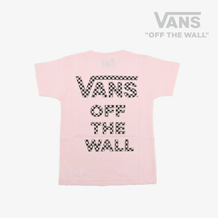 ▲スーパーSALE半額以下］VANS｜K Off The Wall SS T-Shirt - Wear/ ヴァンズ/オフ ザ ウォール SS Tシャツ/Pink