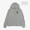 ＊VANS｜Sk8 Skull Hoodie/ ヴァンズ/スケート スカル フーディー/ヘザーグレー #