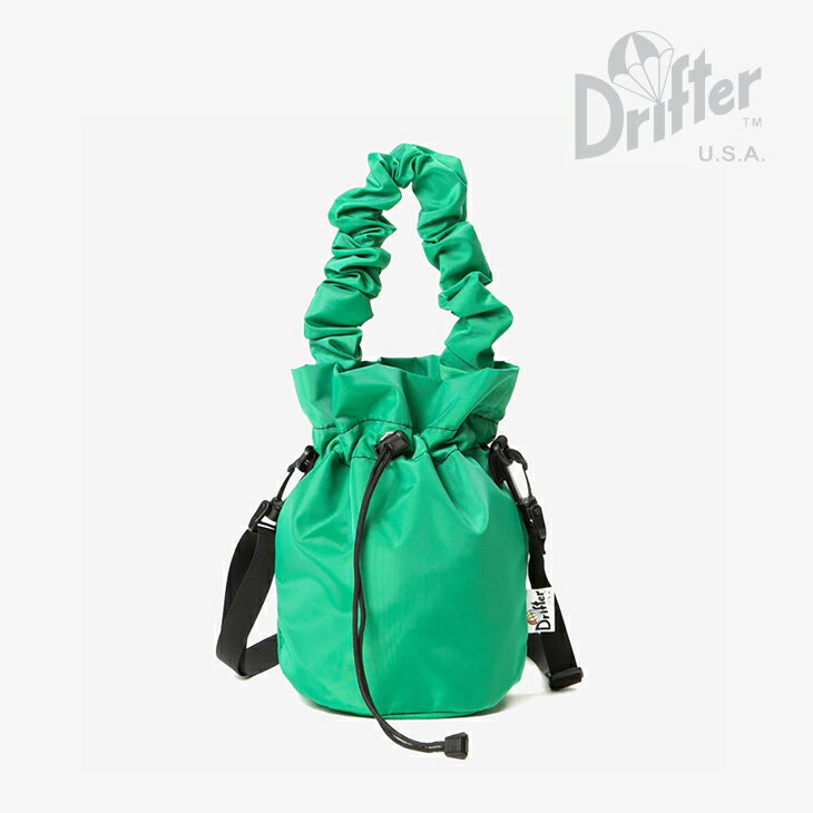 ：DRIFTER USA｜Gather Handle Pouch Shoulder Nylon/ ドリフター/ギャザー ハンドル ポーチ ショルダー ナイロン/ケリーx #