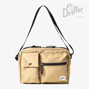 ・DRIFTER USA|Wayne Shoulder Nylon/ ドリフター/ウェイン ショルダー ナイロン/タンx #