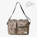 ・DRIFTER USA|Wayne Shoulder Animal Pattern Nylon Nylon/ ドリフター/ウェイン ショルダー アニマル パターン ナイロン/レオパードx #