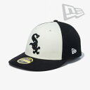 ・NEW ERA|Low Profile 59Fifty MLB 2-Tone Chicago White Sox/ ニュー エラ/ロー プロファイル フィフティナインフィフティ ツートーン ホワイト ソックス/クロームホワイトxブラック #