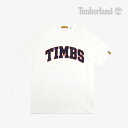 ・TIMBERLAND|Tokyo Design Collective TIMBS Logo SS T-Shirt/ ティンバーランド/トーキョー デザイン コレクティブ ロゴ ショートスリーブ Tシャツ/ブライトホワイト #