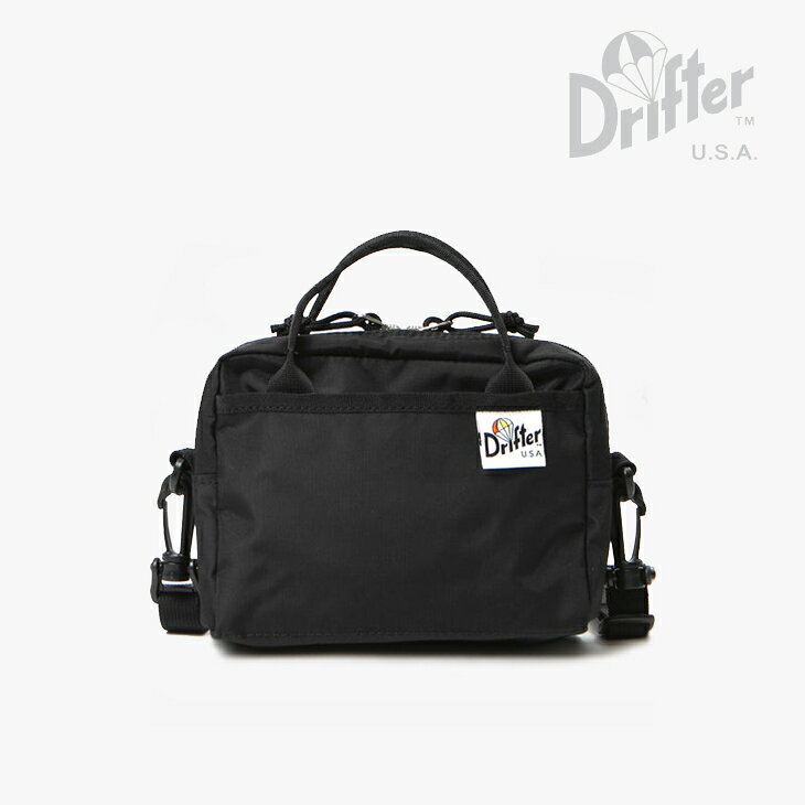 Rakuten - ・DRIFTER USA｜Tiffin Mini Bag Shoulder/ ドリフター/ティフィン ミニ バッグ/ブラック #