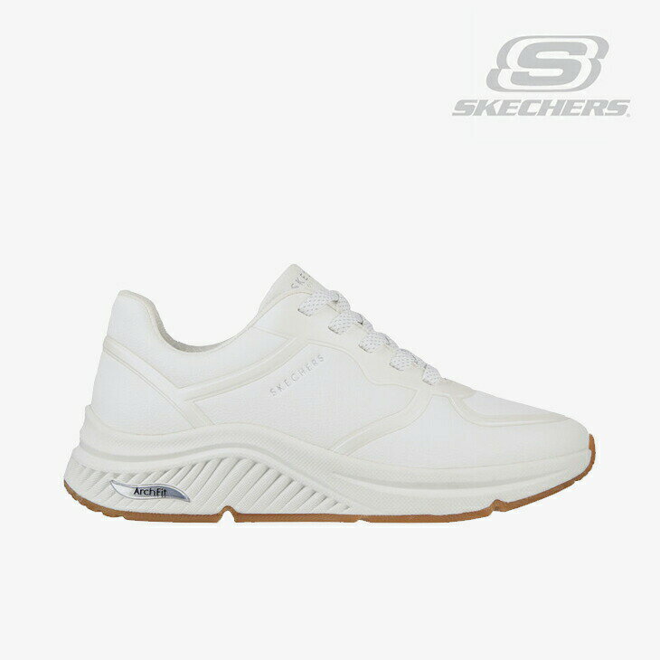 スケッチャーズ ＊SKECHERS｜W Ach Fit S-Miles Mile Makers/ スケッチャーズ/アーチ フィット Sマイルス マイル メーカーズ/ホワイト #