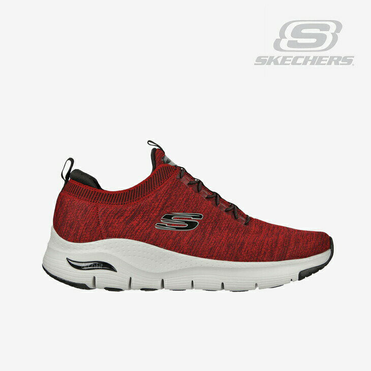 ＊SKECHERS｜Arch Fit Waveport/ スケッチャーズ/アーチ フィット ウェーブポート/レッドxブラック