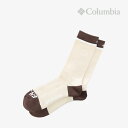 ＊COLUMBIA｜Enjoy Mountain Life Crew Socks/ コロンビア/エンジョイ マウンテン ライフ クルー ソックス/チョーク #