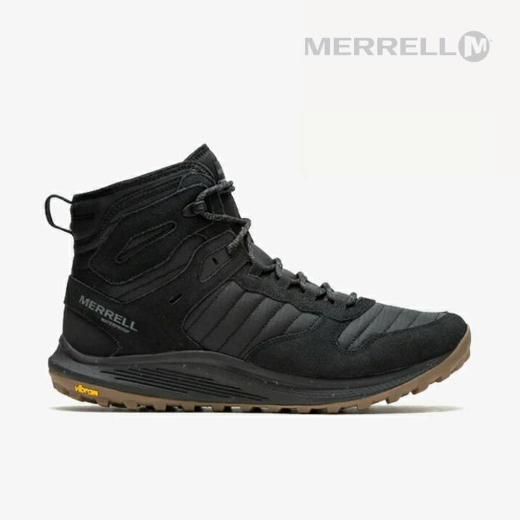 MERRELLNova 3 Thermo Mid Waterproof Zip Primaloft Vibram/ /Υ  ߥå ץ롼 å ץޥե ӥ֥/֥å #