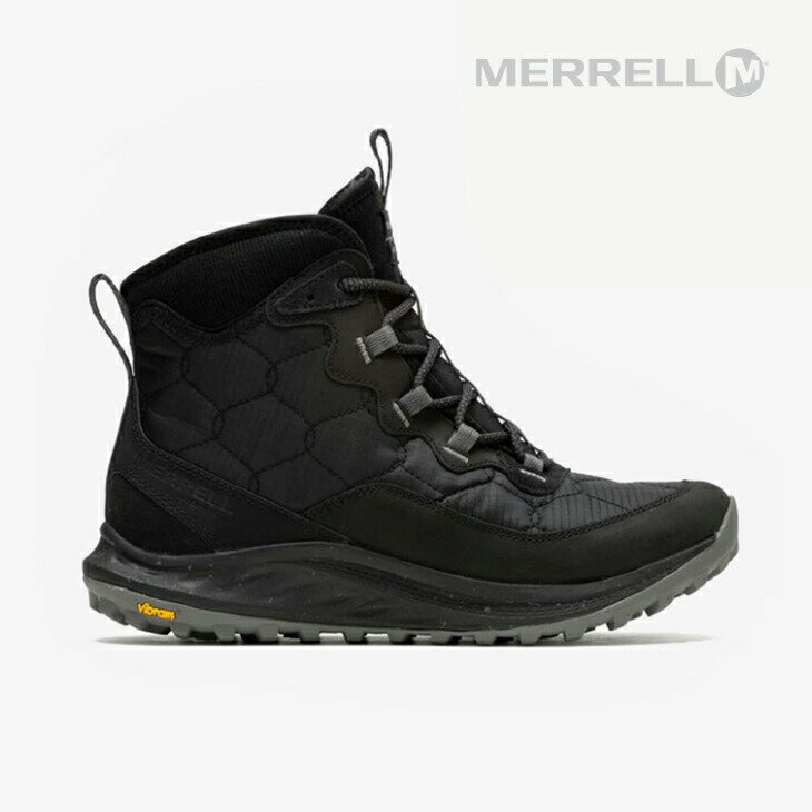 MERRELLW Antora 3 Thermo Mid Waterproof Zip Primaloft Vibram/ /ȥ  ߥå ץ롼 å ץޥե ӥ֥/֥å #