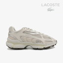 ・LACOSTE|L003 2K24 125 1 SMA/ ラコステ/ライフスタイル レトロテック ランニング/オフホワイトxオフホワイト #