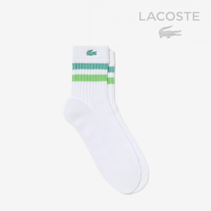 LACOSTELined Amerib Short Socks/ 饳/饤  硼 å/ۥ磻x꡼ ...