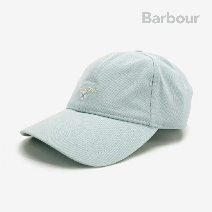 ・BARBOUR|Cascade Sports Cotton 6 Panel Cap/ バブアー/カジュアル スポーツ コットン 6 パネル キャップ/ペールスカイLブルー #