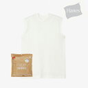 ・HANES|Shiro Sleeveless T-Shirts 1P / ヘインズ/シロ スリーブレス Tシャツ 1P/シロ #