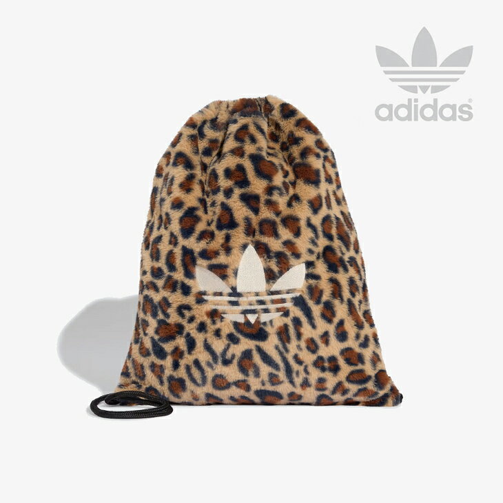 ・ADIDAS Originals｜W Heritage Knapsack Leopard Bag/ アディダス/ヘリテージ ナップサック レオパード バッグ/マジックベージュ #