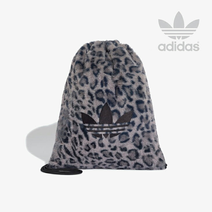 ・ADIDAS Originals｜W Heritage Knapsack Leopard Bag/ アディダス/ヘリテージ ナップサック レオパード バッグ/グレースリー #